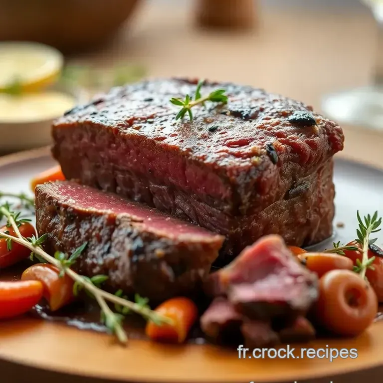 R&ocirc;ti De Boeuf Parfait &Agrave; La Fran&ccedil;aise presentation