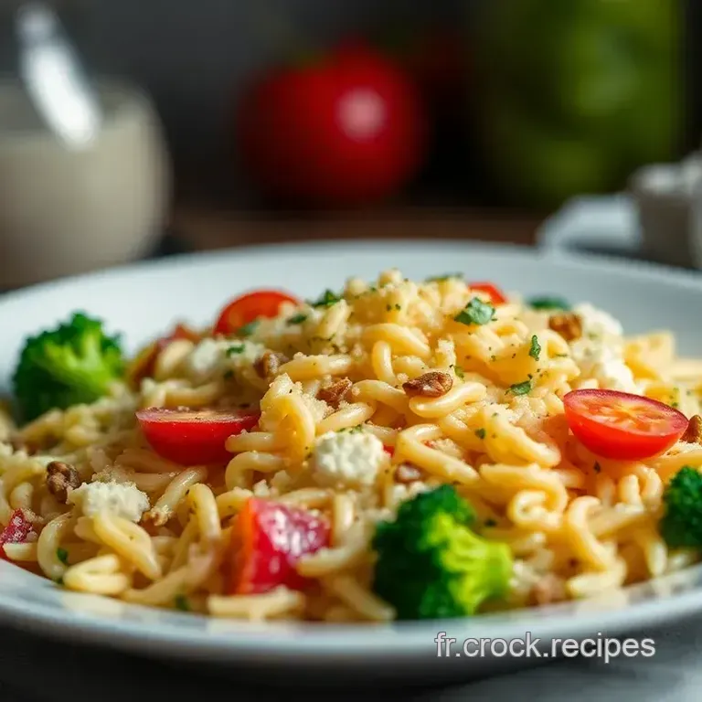 Salade d Orzo Printani&egrave;re: Broccoli Feta et un Zeste de Soleil