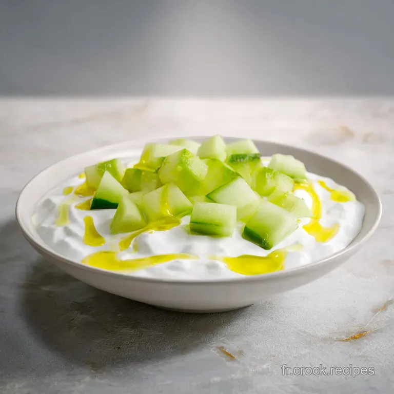 Salade de Concombre au Yaourt: Onctueuse et Croquante