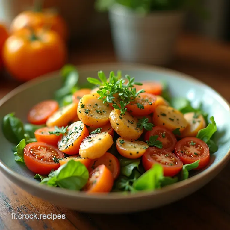 Salade De Concombres &Agrave; La Fran&ccedil;aise presentation