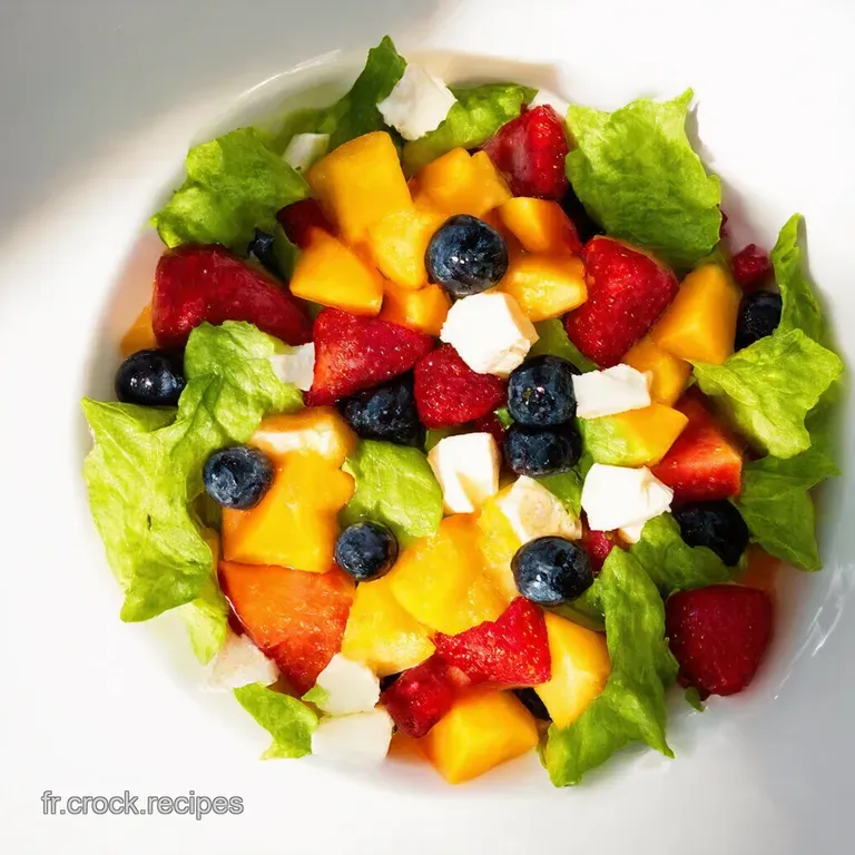 Salade de Fruits Vitamin&eacute;e &agrave; la Fran&ccedil;aise Dopamine D&eacute;cor Inspir&eacute;e