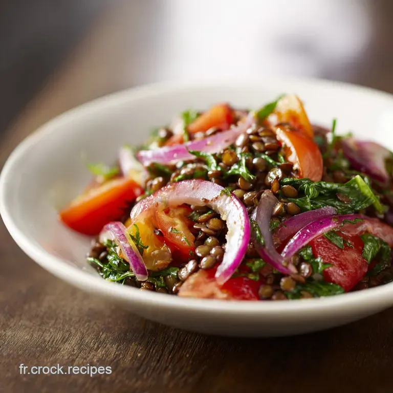 Salade De Lentilles Froide Maison