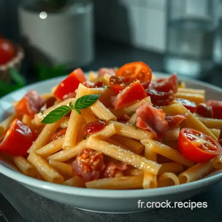 Salade de P&acirc;tes Estivale: Saveurs du Soleil