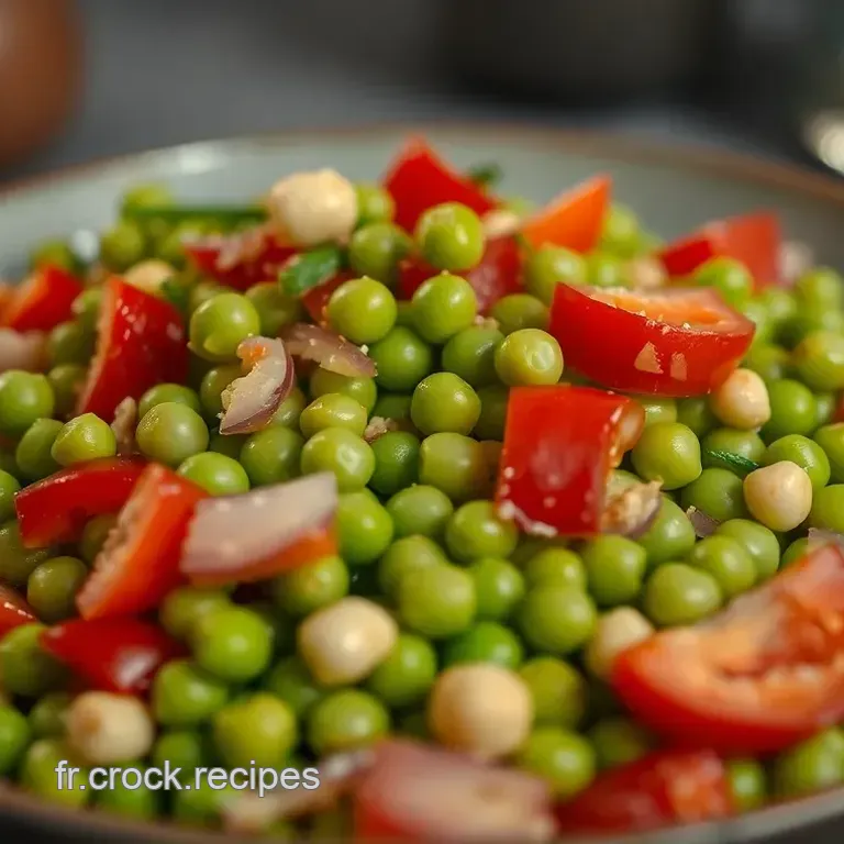 Salade de Pois Chiches Libanaise : Fra&icirc;cheur et Saveurs M&eacute;diterran&eacute;ennes