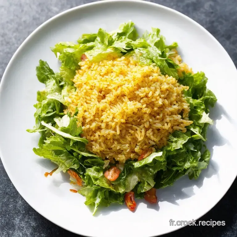 Salade de Riz Estivale Fa&ccedil;on Bistro