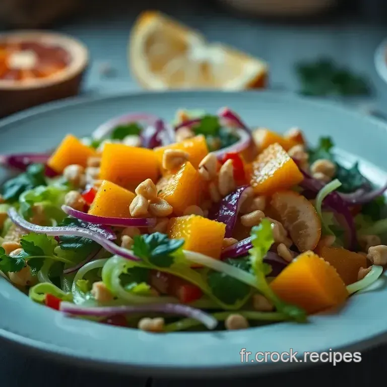 Salade du Sagittaire: Agrumes & Noix