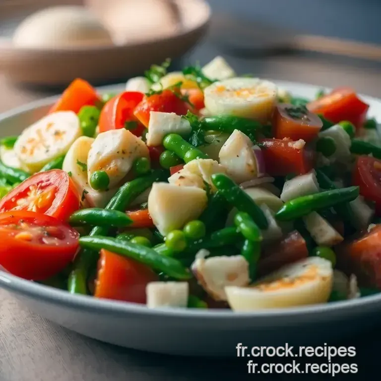 Salade Ni&ccedil;oise Fra&icirc;che presentation