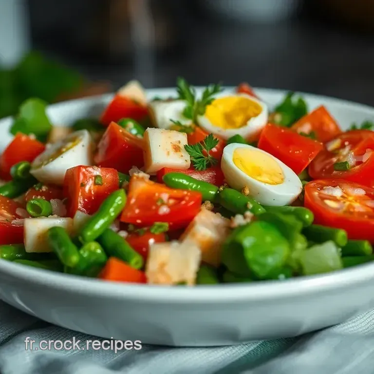 Salade Ni&ccedil;oise Fra&icirc;che