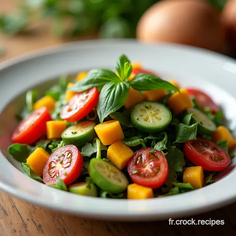 Salade Ni&ccedil;oise Rapide et Chic