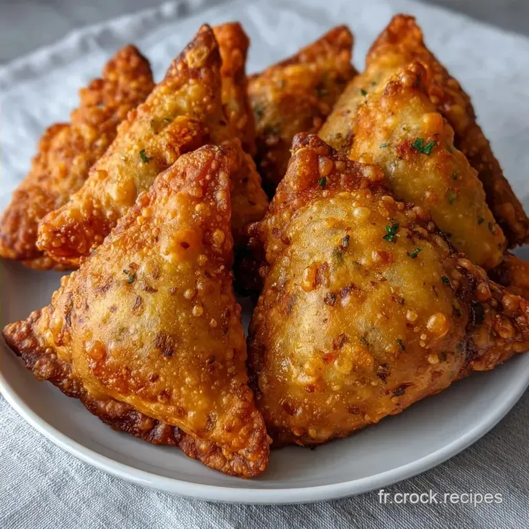 Samoussa Au Boeuf: &Eacute;pic&eacute; et Croustillant