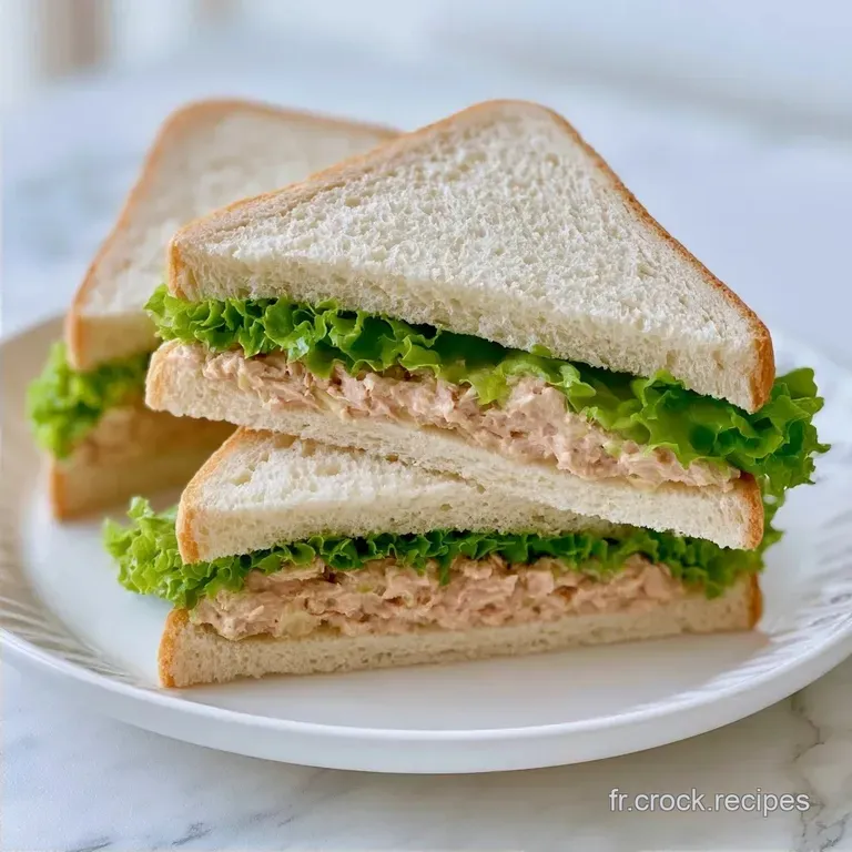 Sandwich Triangle Thon Mayo Maison
