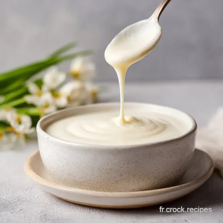 Sauce Blanche Recette : Liant Universel