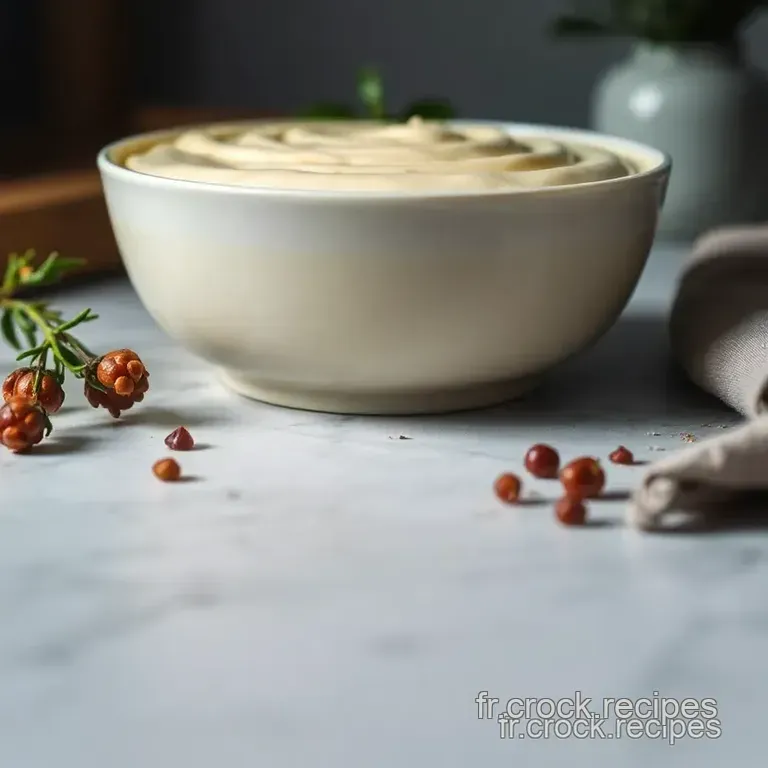 Sauce Nantua Classique Pour Quenelles De Brochet presentation