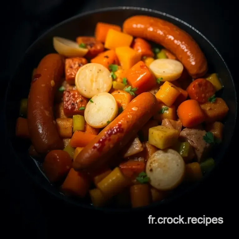 Saucisse Fum&eacute;e &Agrave; La Fran&ccedil;aise : Un Festin De Saveurs presentation