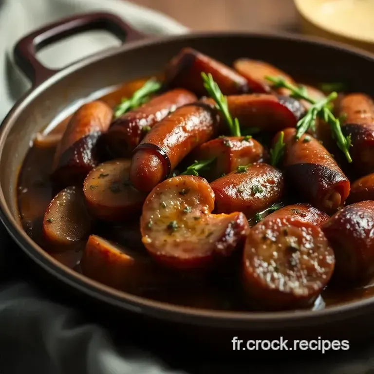 Saucisse Fum&eacute;e Aux Herbes Proven&ccedil;ales presentation