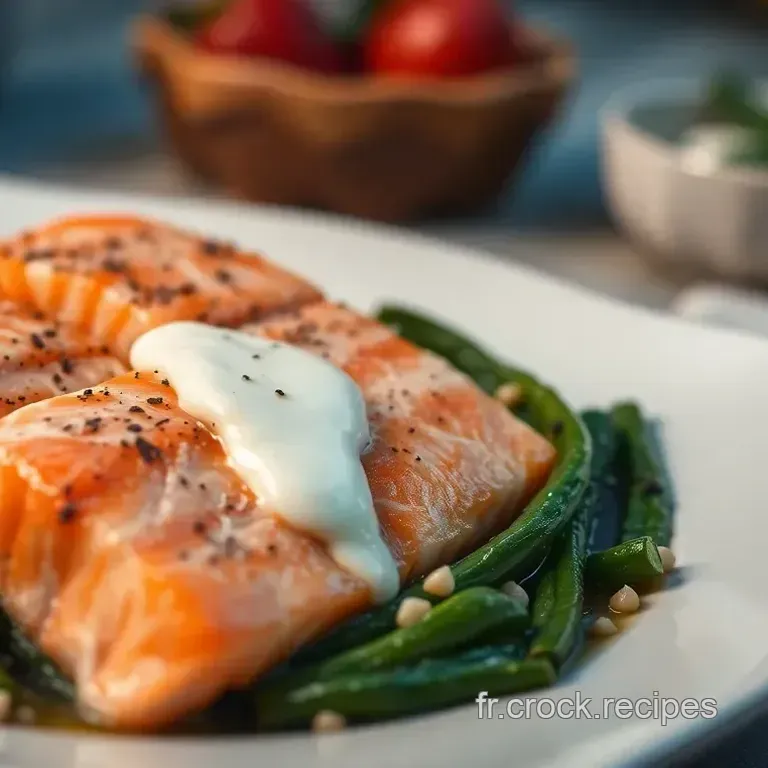 Saumon aux &Eacute;pinards Cr&eacute;meux - Une Symphonie de Saveurs et de Fra&icirc;cheur