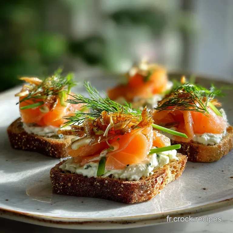 Quick Salmon Herb Cream Cheese Breakfast