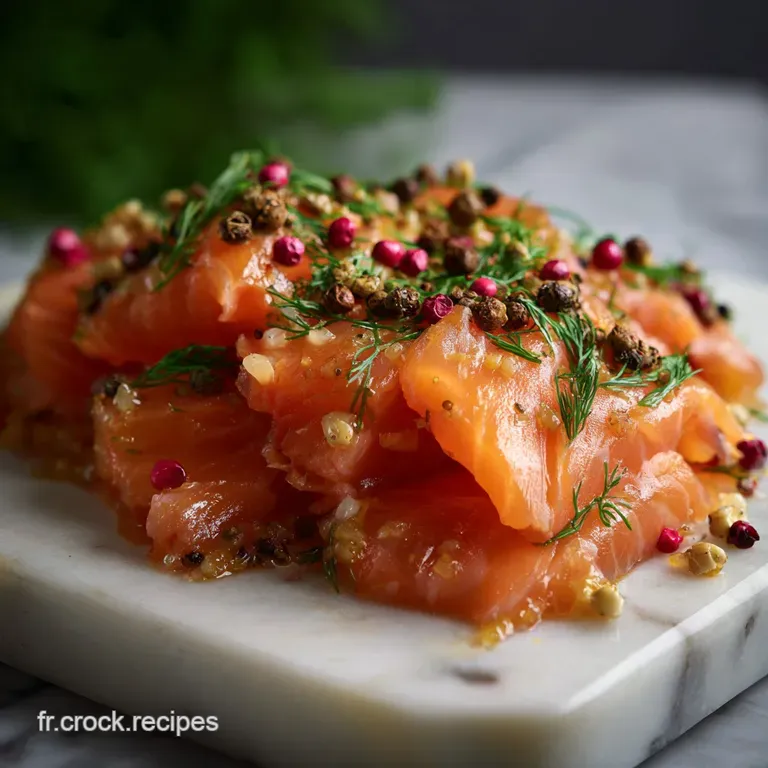 Recette Facile De Saumon Gravlax Maison &Agrave; L Aneth