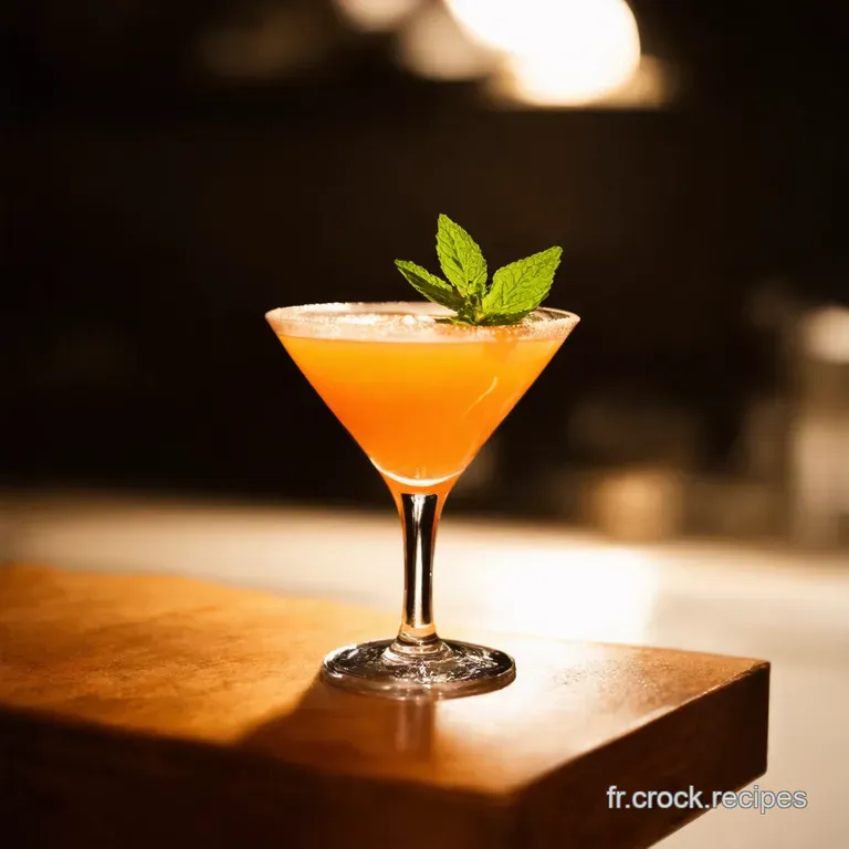 Soleil D&eacute;t&eacute; Cocktail Sans Alcool Rafra&icirc;chissant presentation