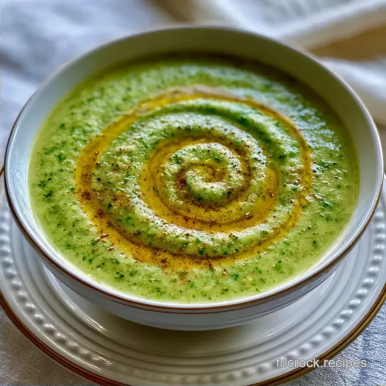 Soupe De Courgettes Facile Aux Pommes De Terre