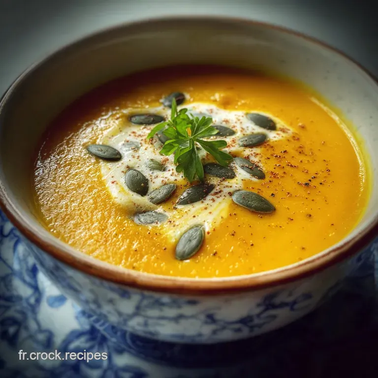 Soupe De Potiron Velout&eacute; Soyeux