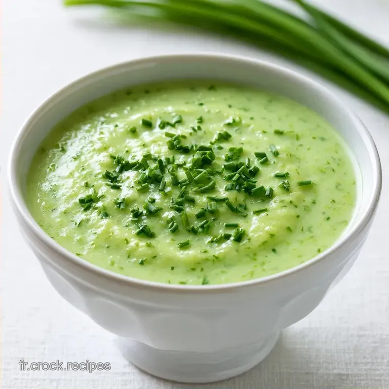 Soupe Froide De Concombre Rapide au Yaourt Grec
