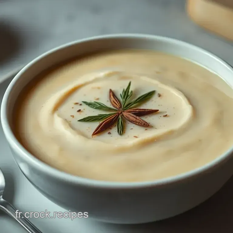 Soupe Patate Douce aux &Eacute;pices et Coco