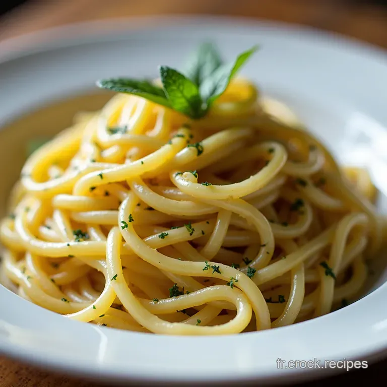 Spaghetti &agrave; la Cr&egrave;me de Courgette Un D&eacute;lice V&eacute;g&eacute;tal