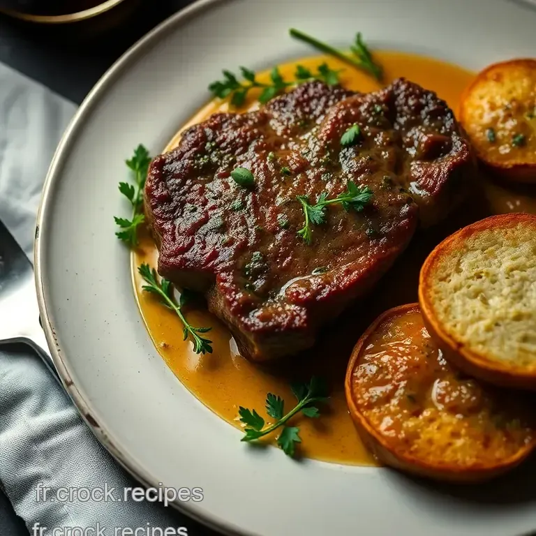 Steak Hach&eacute; Comme &Agrave; Paris presentation