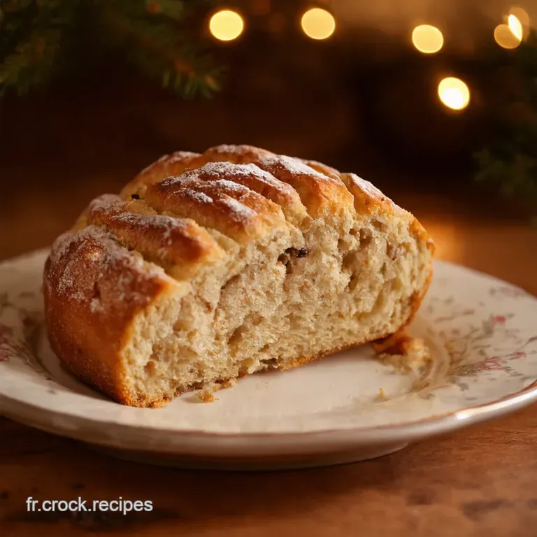 Stollen Alsacien Traditionnel Au Zygener Secret De Famille presentation