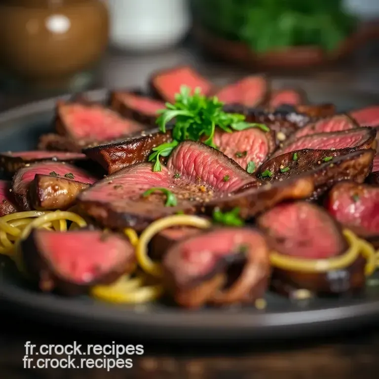 Tagliata De Boeuf : R&eacute;gal Du Terroir Italien presentation