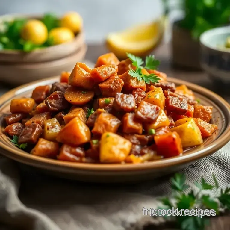 Tajine D agneau Aux Abricots Et Amandes presentation