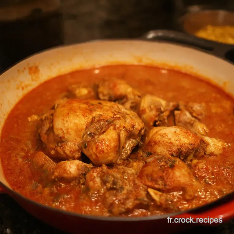 Tajine De Poulet Aux &Eacute;pices presentation