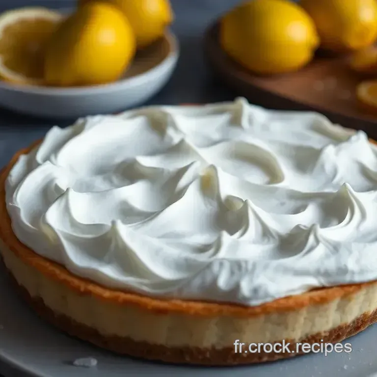 Tarte au Citron Meringu&eacute;e : La Meilleure Recette