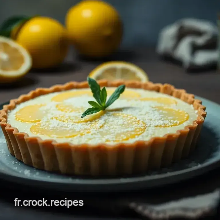 Tarte au Citron: Un Zeste de Soleil!