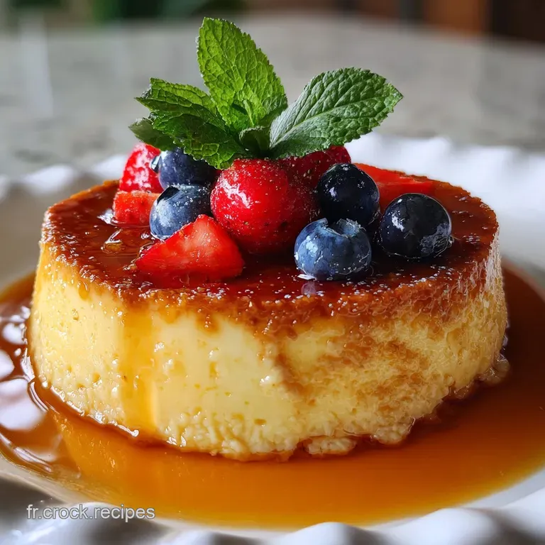 Slice of delicate custard tart, beautifully plated. Pale yellow filling contrasts with the golden-brown, crisp pastry crust.
