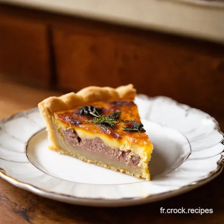 Tarte Au Thon the Effortlessly Chic Tuna Tart presentation