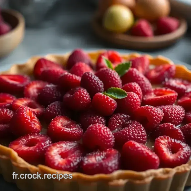 Tarte aux Fraises Facile et Rapide