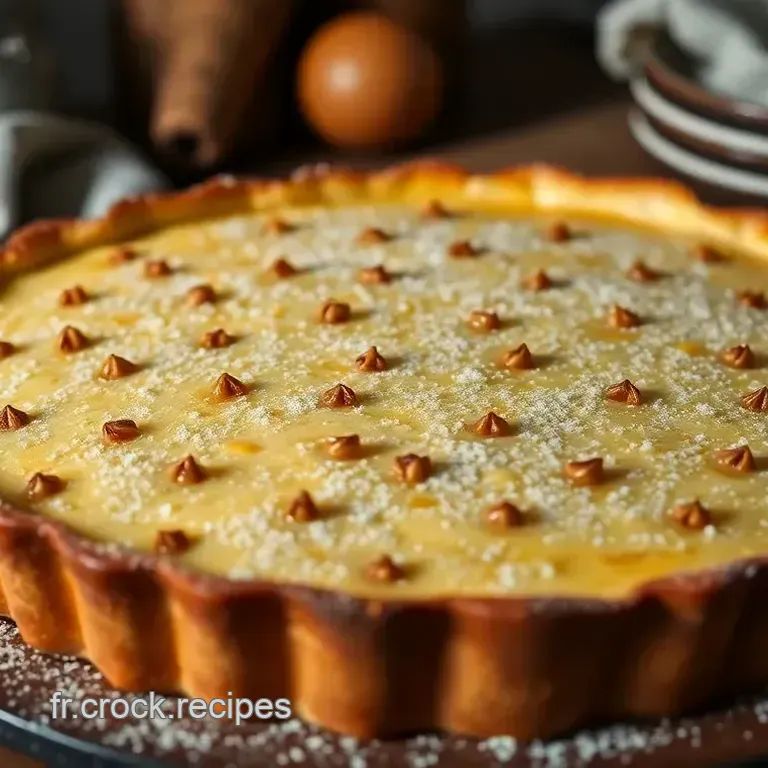Tarte aux Myrtilles Savoyarde
