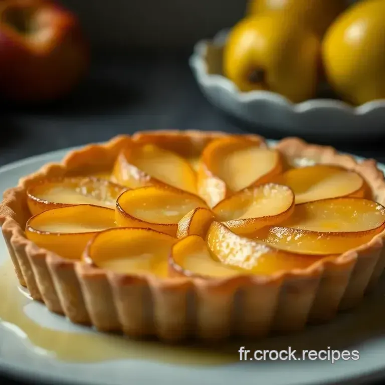 Tarte aux Pommes &agrave; la Fran&ccedil;aise: Simple & &Eacute;l&eacute;gante