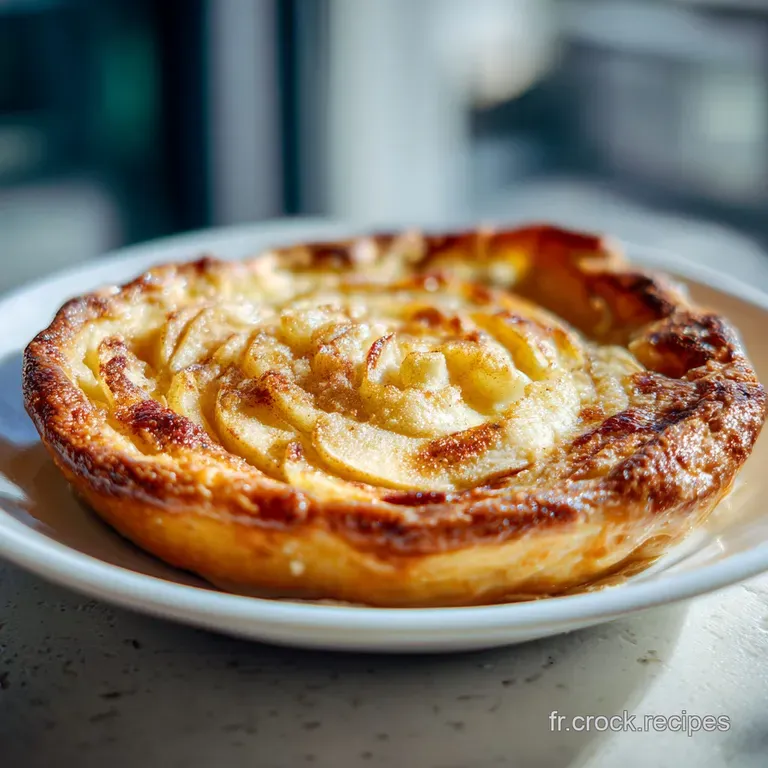 Tarte aux Pommes Maison P&acirc;te Bris&eacute;e