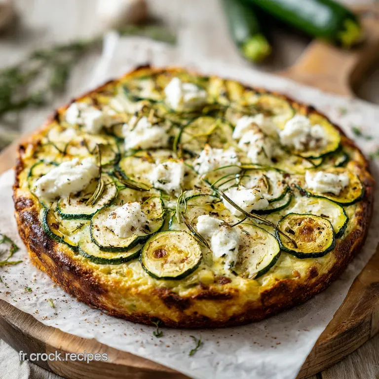 Tarte Courgette Feta : Croustillante et Fondante