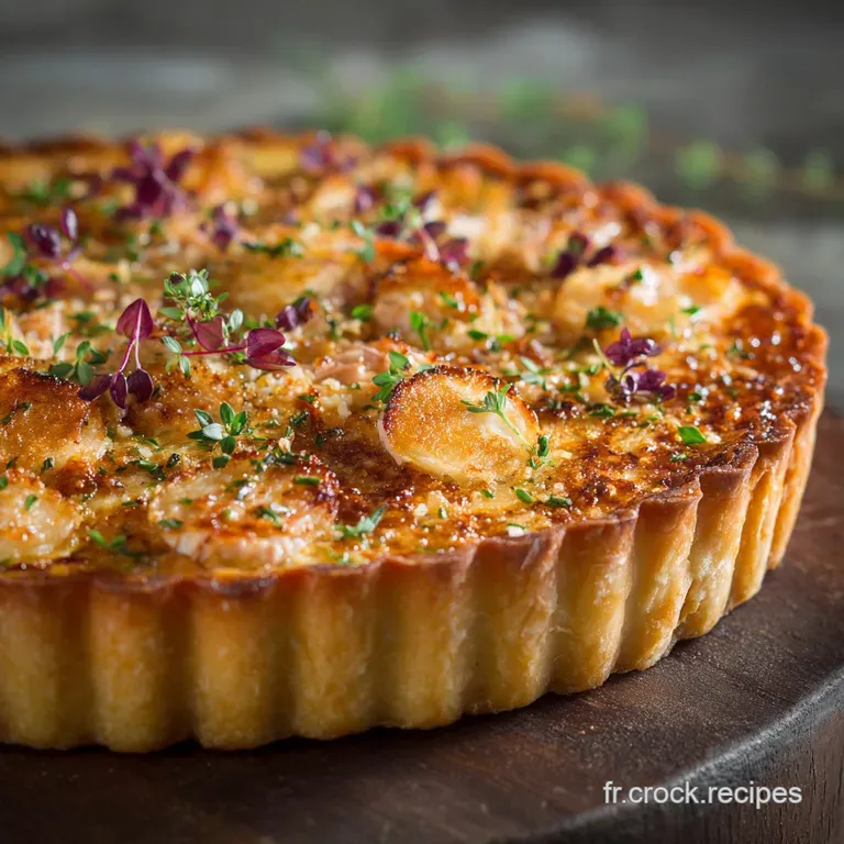 Tarte L&eacute;g&egrave;re Thon Moutarde La Recette Facile Pour Un Repas L&eacute;ger presentation