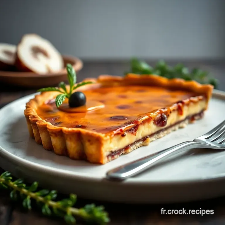 Tarte Normande: La Quintessence Des Pommes Et Du Calvados! presentation