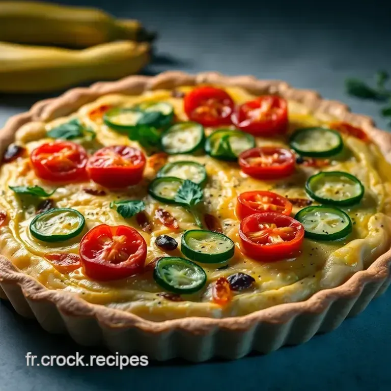Tarte Proven&ccedil;ale aux L&eacute;gumes de Saison