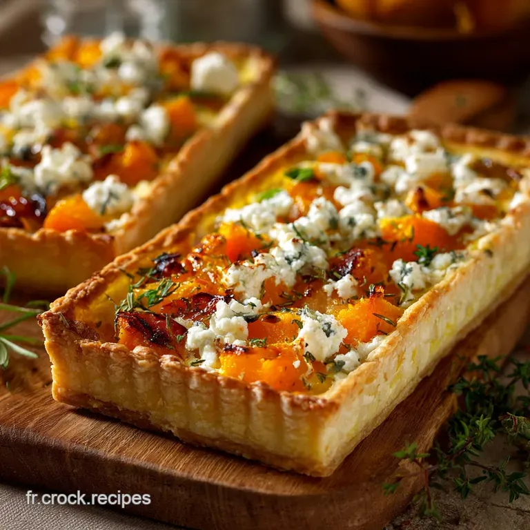 Tarte rustique butternut et feta la recette ultime pour la cuisine dautomne