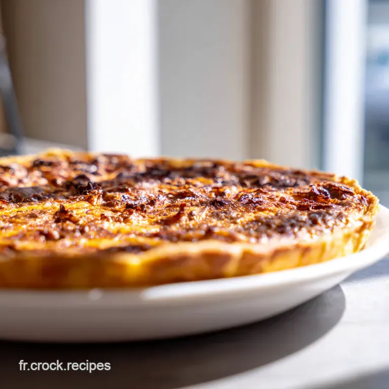 Tarte Sal&eacute;e Proven&ccedil;ale: Un &Eacute;clat De Soleil Dans Votre Assiette presentation