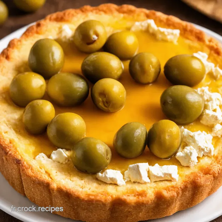 Tarte Soleil Olives Ch&egrave;vre Miel