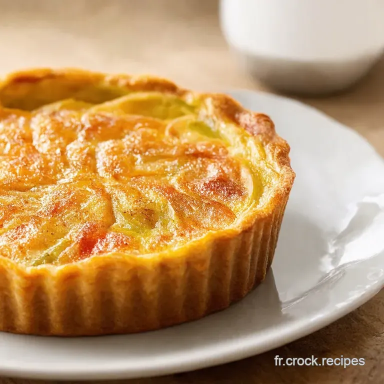 Tarte Tatin Aux Courgettes Express Pesto Burrata presentation