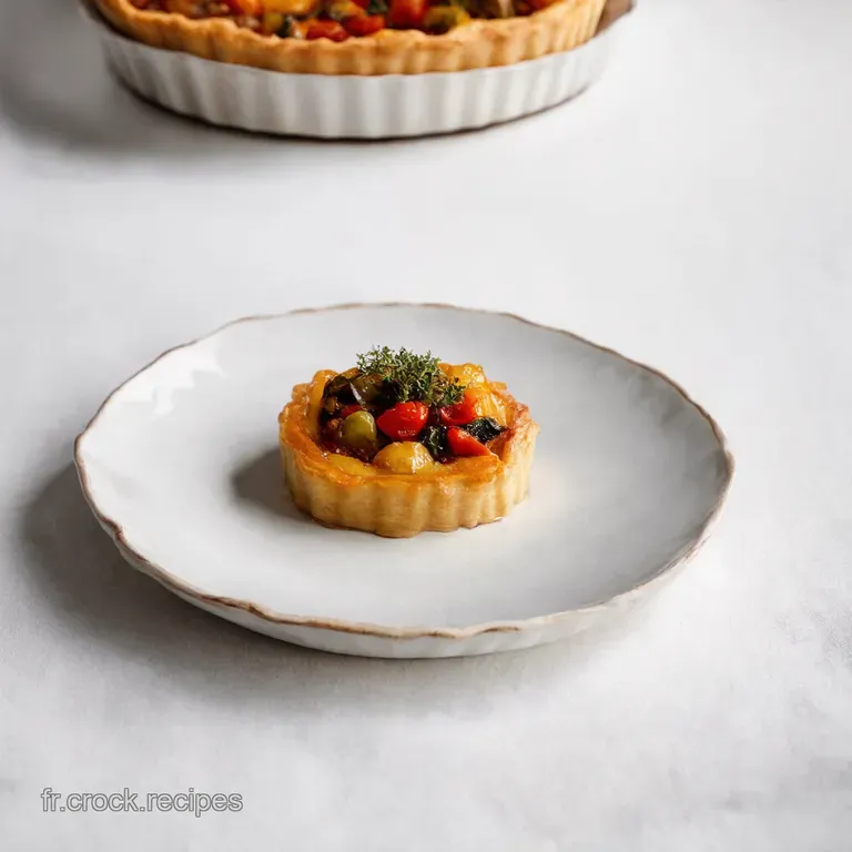 Tarte Tatin aux L&eacute;gumes d &Eacute;t&eacute;